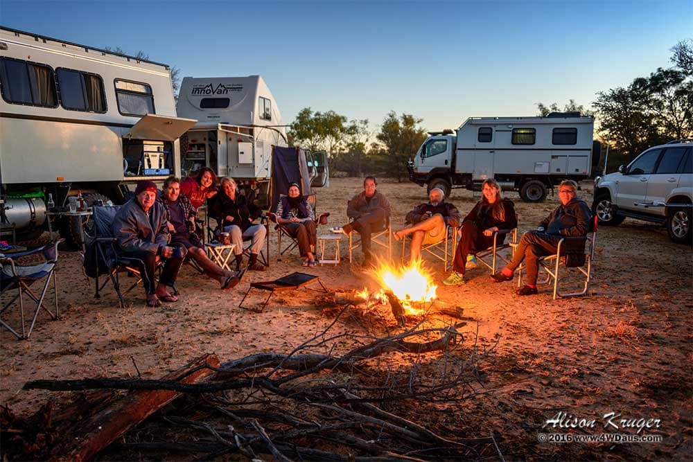 With Friends in the Bush