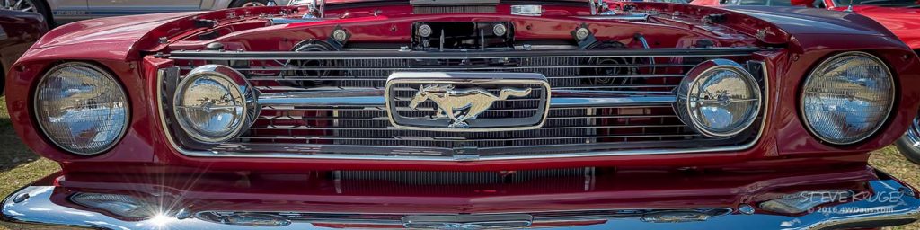1966 Mustang Grill Banner