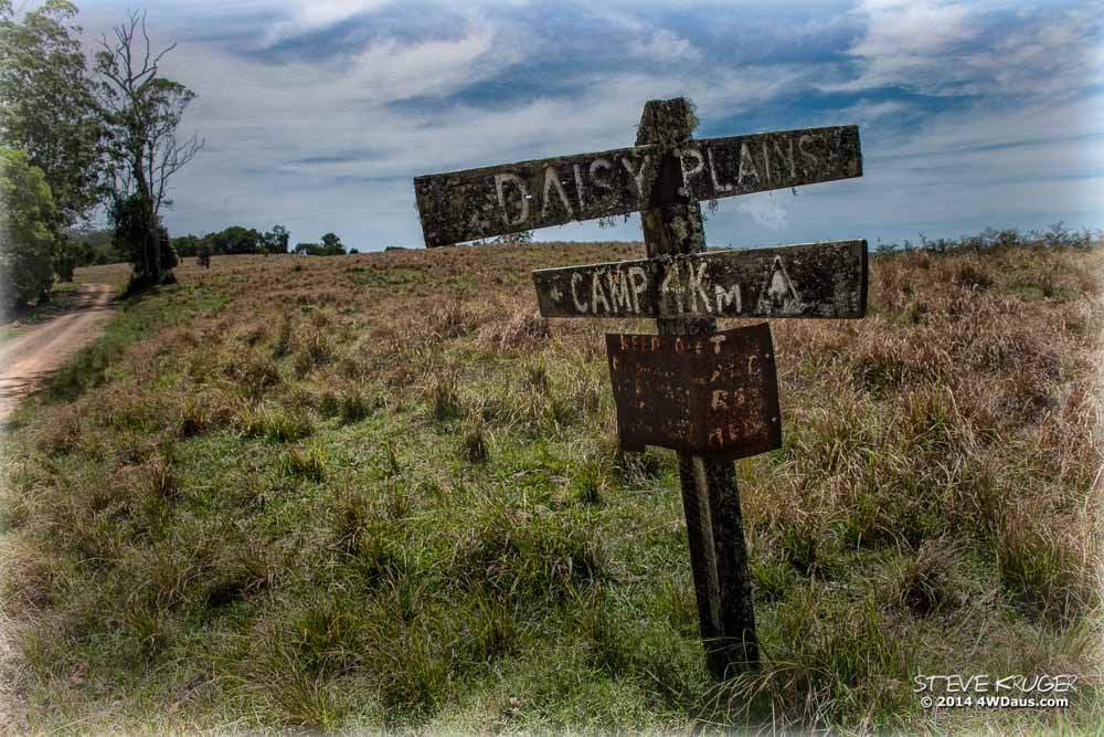 Daisy Plains Sign Post