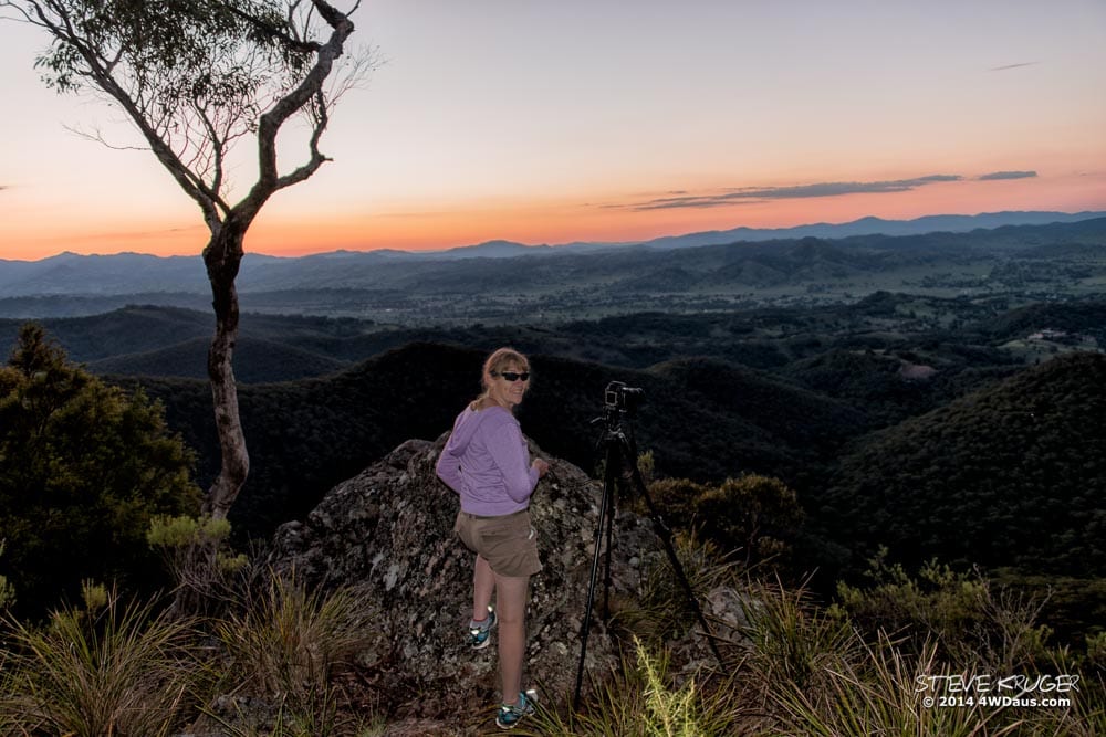 Hanging Rock Alison sunset