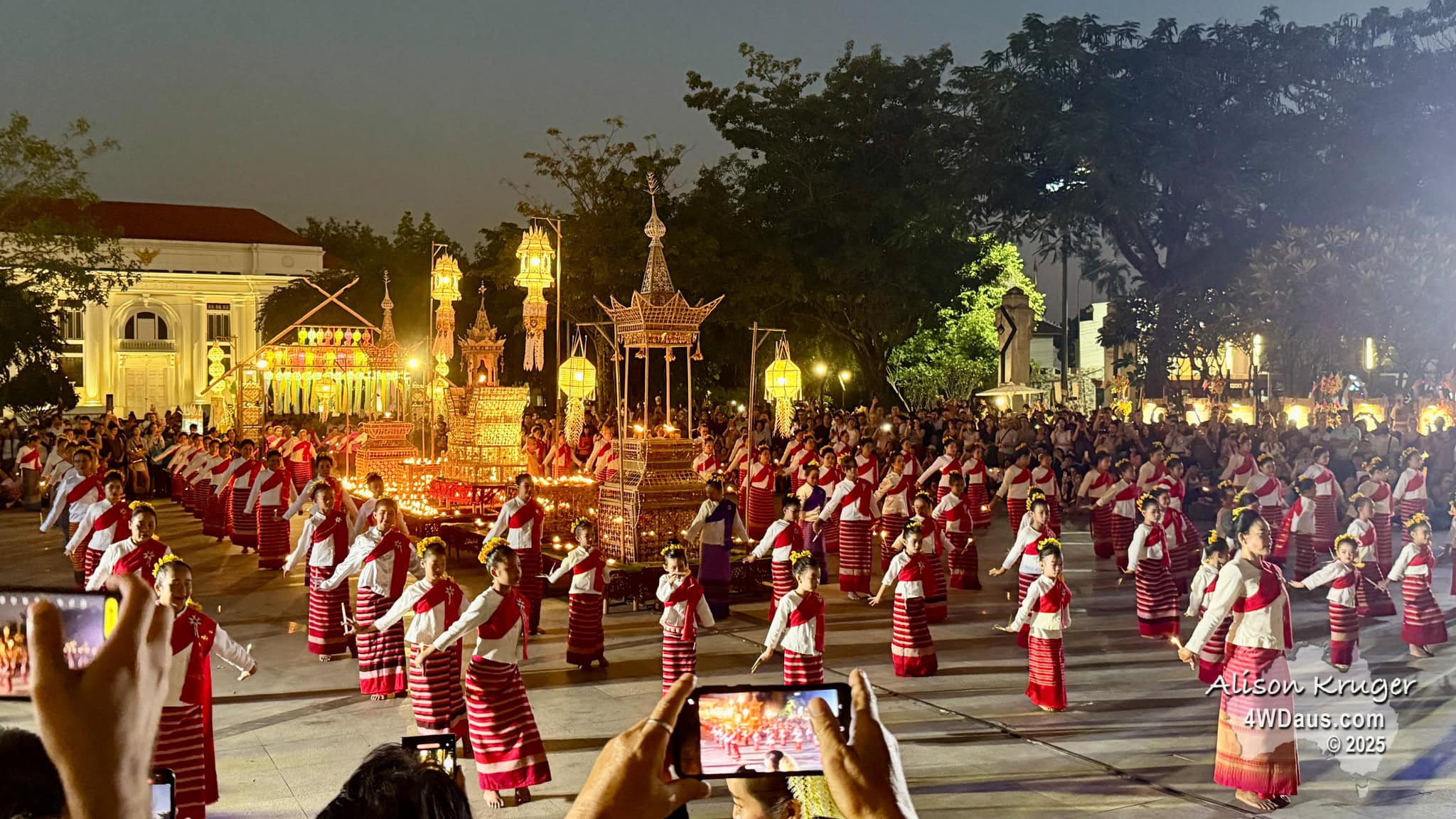 Celebrating Loy Krathong Festival in Chiang Mai